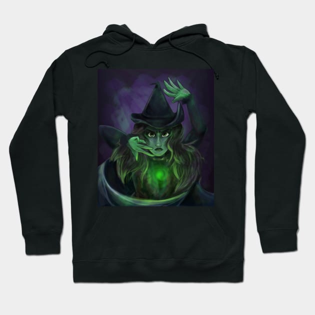 Wicked Witch of the West/Elphaba Hoodie by JuliaMaiDesigns